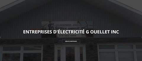 Les Entreprises d'Électricité G Ouellet Inc